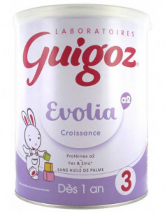 Guigoz Evolia a2 Lait de Croissance Dès 1 An - 800 g