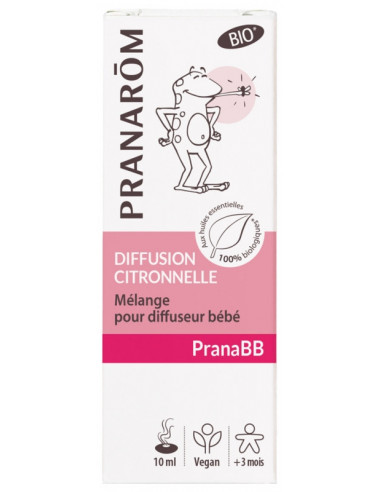 Pranarôm PranaBB Diffusion Citronnelle Mélange...