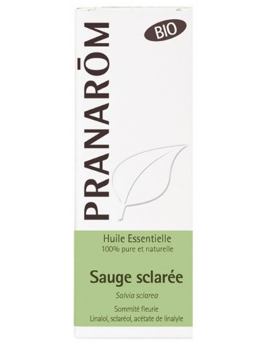Pranarôm Huile Essentielle Sauge Sclarée (Salvia sclarea) Bio - 5 ml