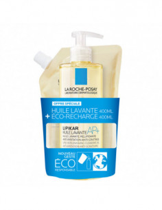 La Roche-Posay Huile Lavante Relipidante Anti-Irritations...