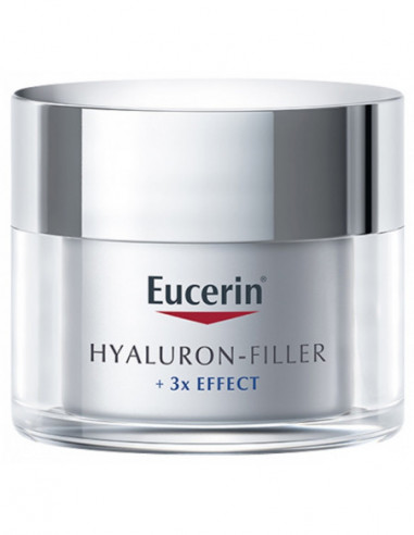 Eucerin Hyaluron-Filler + 3x Effect Soin de Jour SPF15 Peau Sèche - 50 ml