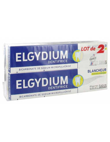 Elgydium Dentifrice Blancheur Fraîcheur Citron...