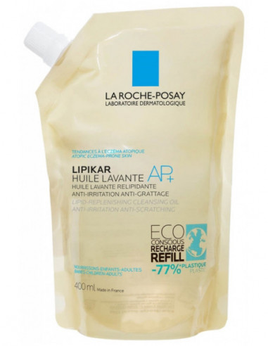 La Roche-Posay Lipikar Huile Lavante AP+ Éco-Recharge - 400 ml