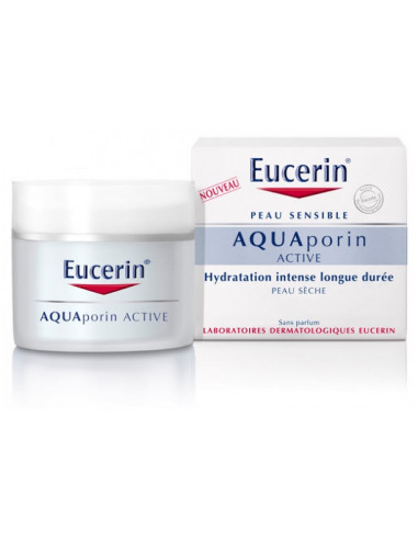Eucerin Aquaporin Active Soin Hydratant Peau Sèche - 50 ml