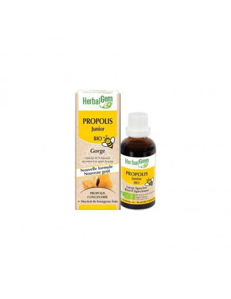 HerbalGem Propolis Junior Bio gouttes - 15ml