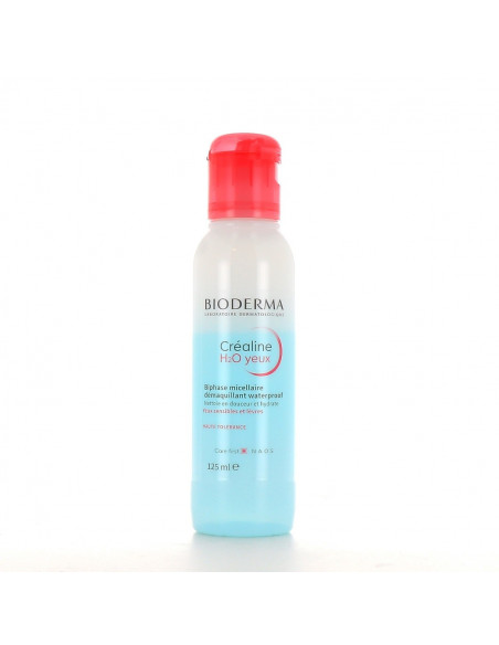 Bioderma Créaline Biphase H2O Yeux Sensibles & Lèvres - 125 ml