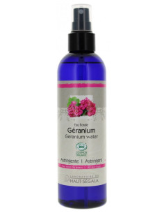 Laboratoire du Haut-Ségala Eau Florale de Géranium Bio -...