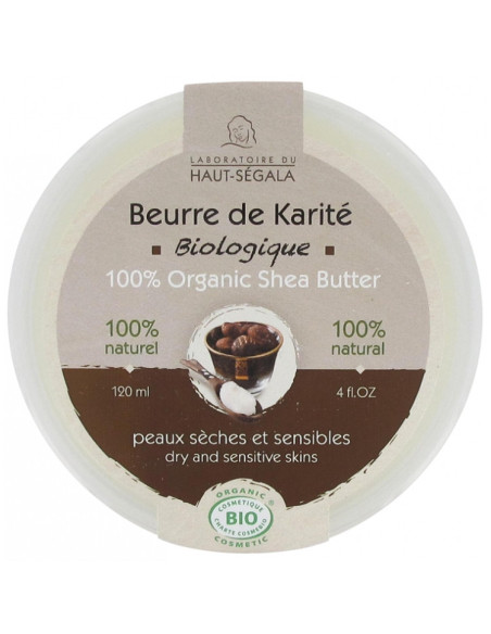 Laboratoire du Haut-Ségala Beurre de Karité Bio - 120 ml