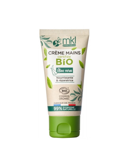 MKL Green Nature Crème Mains Aloe Vera Bio - 50 ml