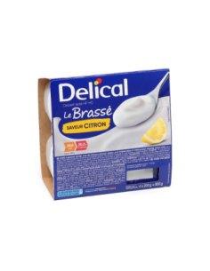 Delical Dessert lacté HP HC Le Brassé saveur Citron- 4x...