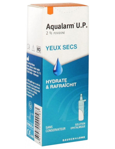 Bausch + Lomb Aqualarm U.P. Yeux Secs - 10 ml