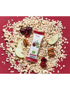 Foodspring  Energy bar Cerise Pomme -  35 g