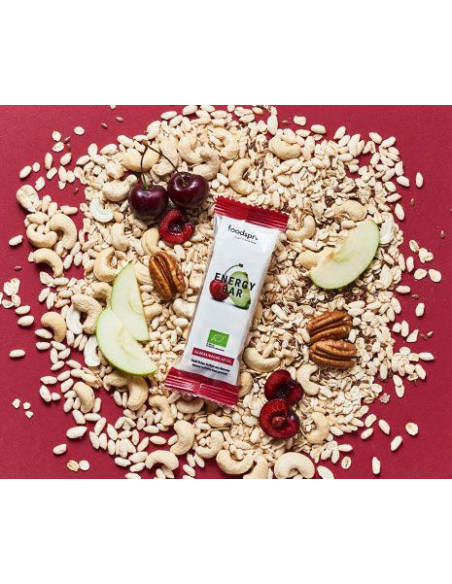 Foodspring  Energy bar Cerise Pomme -  35 g
