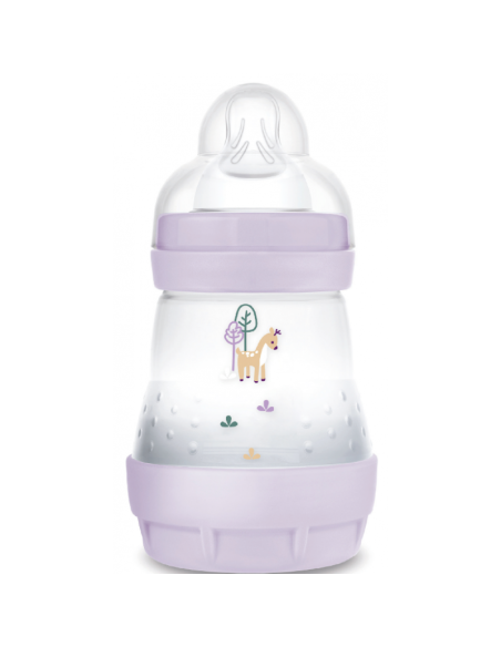 MAM Easy Start Biberon Anti-Colique Débit Lent Lila - 160ml 
