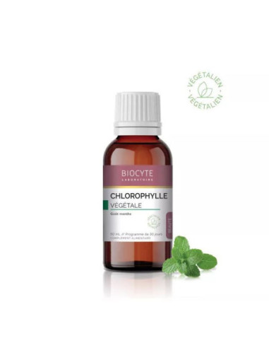 Biocyte Chlorophylle Végétale - 50 ml