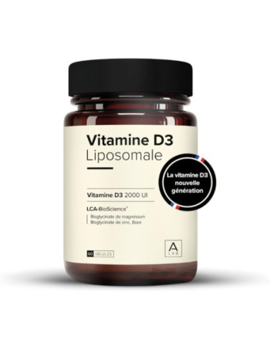 A-LAB Vitamine D3 Liposomale - 60 gélules