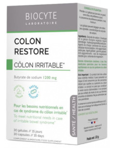 Biocyte Colon Restore - 30 gélules