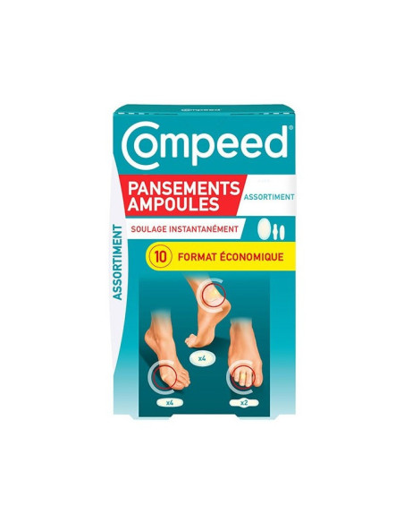 Compeed Pansements Ampoules Moyen Format Extrême - 10 Pansements