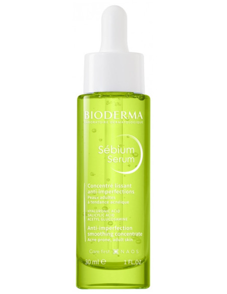 Bioderma Sébium Serum Concentré Lissant Anti-Imperfections - 30 ml
