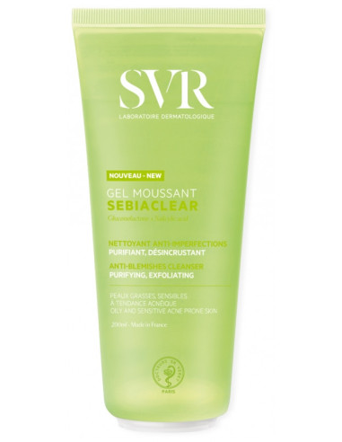 SVR Sebiaclear Gel Moussant Anti-Imperfections...