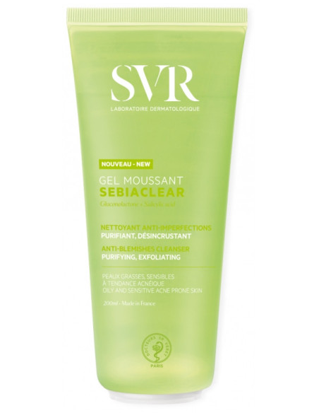 SVR Sebiaclear Gel Moussant Anti-Imperfections - 200 ml