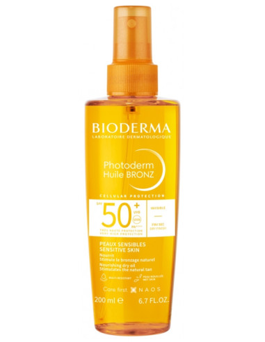 Bioderma Photoderm Huile Bronz SPF50+ - 200 ml