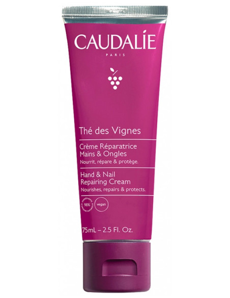 Caudalie Thé des Vignes Crème Réparatrice Mains & Ongles - 75 ml