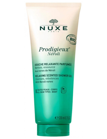 Nuxe Prodigieux Néroli Douche Relaxante Parfumée Bio - 200 ml