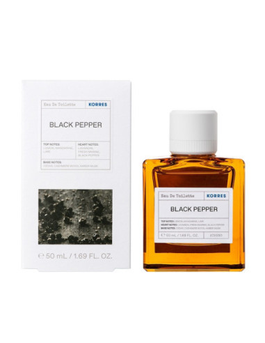 Korres Eau de Toilette Homme Black Pepper - 50ml