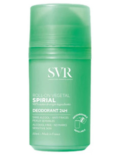 SVR Spirial Déodorant 24h Végétal Roll-On - 50 ml