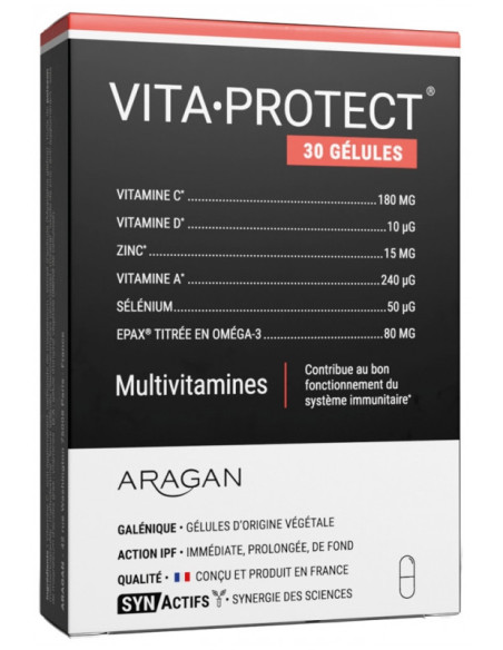 Aragan Synactifs VitaProtect - 30 Gélules