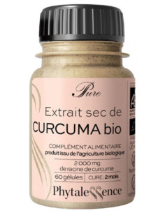 Phytalessence Pure Curcuma Bio - 60 Gélules