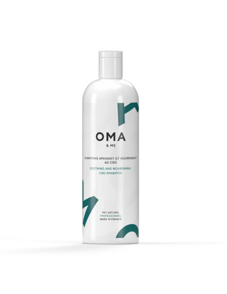 OMA & Me Shampoing Apaisant et Nourrissant au CBD - 250ml