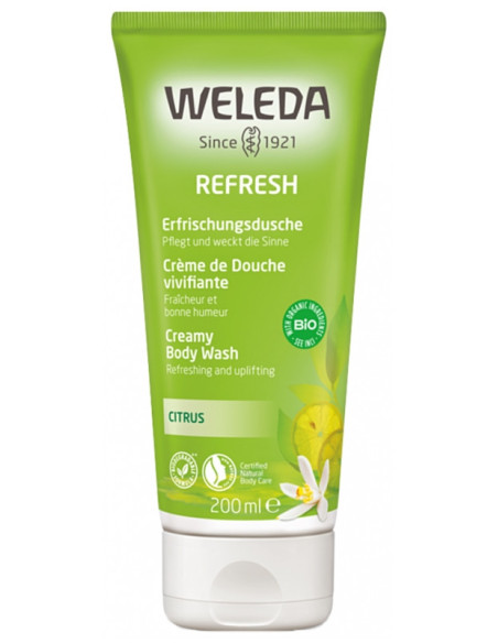 Weleda Crème de Douche Vivifiante Citrus - 200 ml