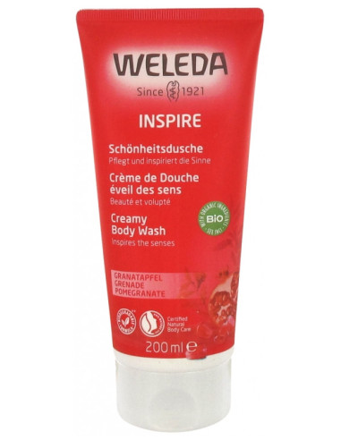 Weleda Inspire Crème de Douche Éveil des Sens à...