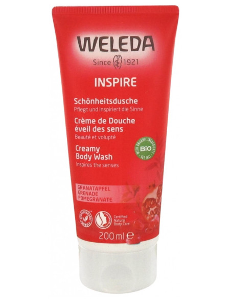 Weleda Inspire Crème de Douche Éveil des Sens à la Grenade - 200 ml