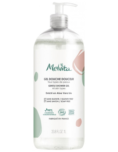 Melvita Gel Douche Douceur Bio - 1 L
