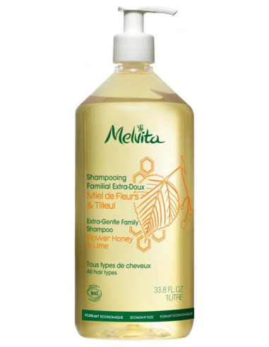 Melvita Shampoing Familial Extra-Doux - 1 Litre