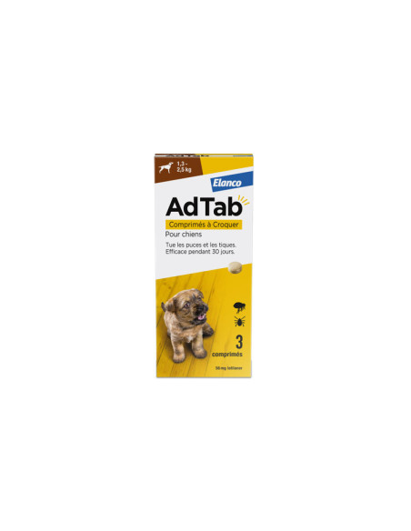 AdTab 56 mg - 3 comprimés à croquer