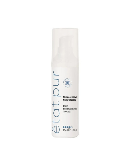 Etat Pur Crème Riche Hydratante - 40 ml