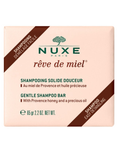 Nuxe Rêve de Miel Shampoing Solide Douceur - 65 g