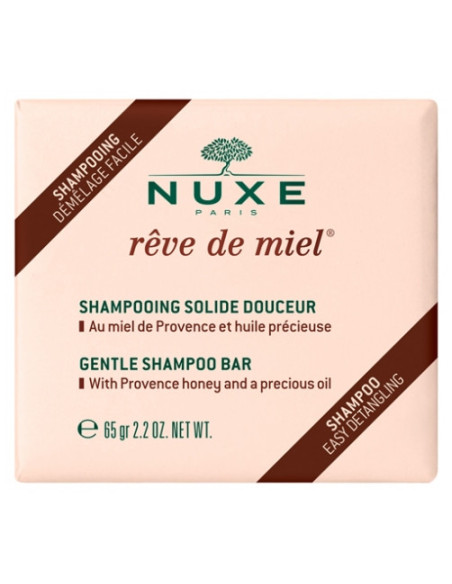 Nuxe Rêve de Miel Shampoing Solide Douceur - 65 g