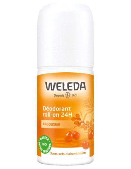Weleda Déodorant Argousier Roll-on 24H - 50 ml