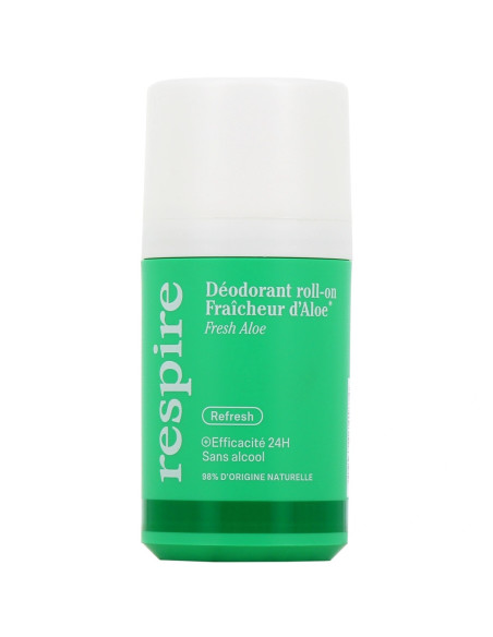 Respire Déodorant roll-on Fraîcheur d'Aloe - 50ml