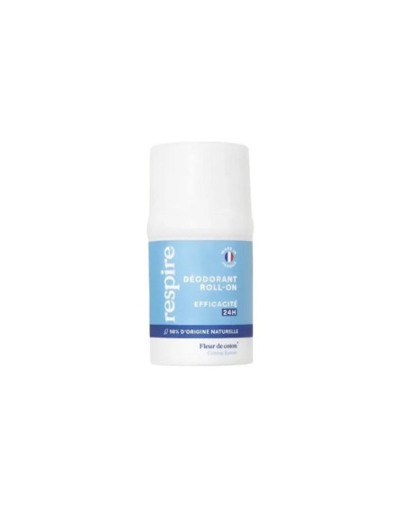 Respire Déodorant Roll-On Fleur de coton - 15ml