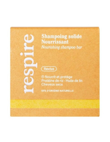 Respire Shampoing solide nourrissant pour...