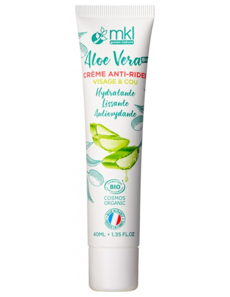 MKL Green Nature Aloe Vera Crème Anti-Rides Bio - 40 ml