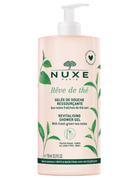 Nuxe Body Rêve de Thé Gelée de Douche Ressourçante -  750 ml