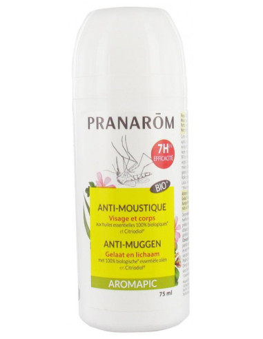 Pranarôm Aromapic Roller Anti-Moustique Lait...