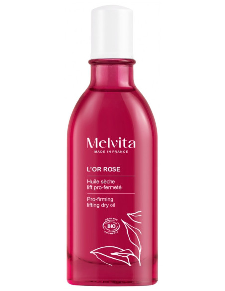 Melvita L'Or Rose Huile Sèche Lift Pro-Fermeté Corps Bio - 50 ml